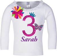 3rd Birthday Butterfly Shirt 3rd Birthday Butterfly Shirt