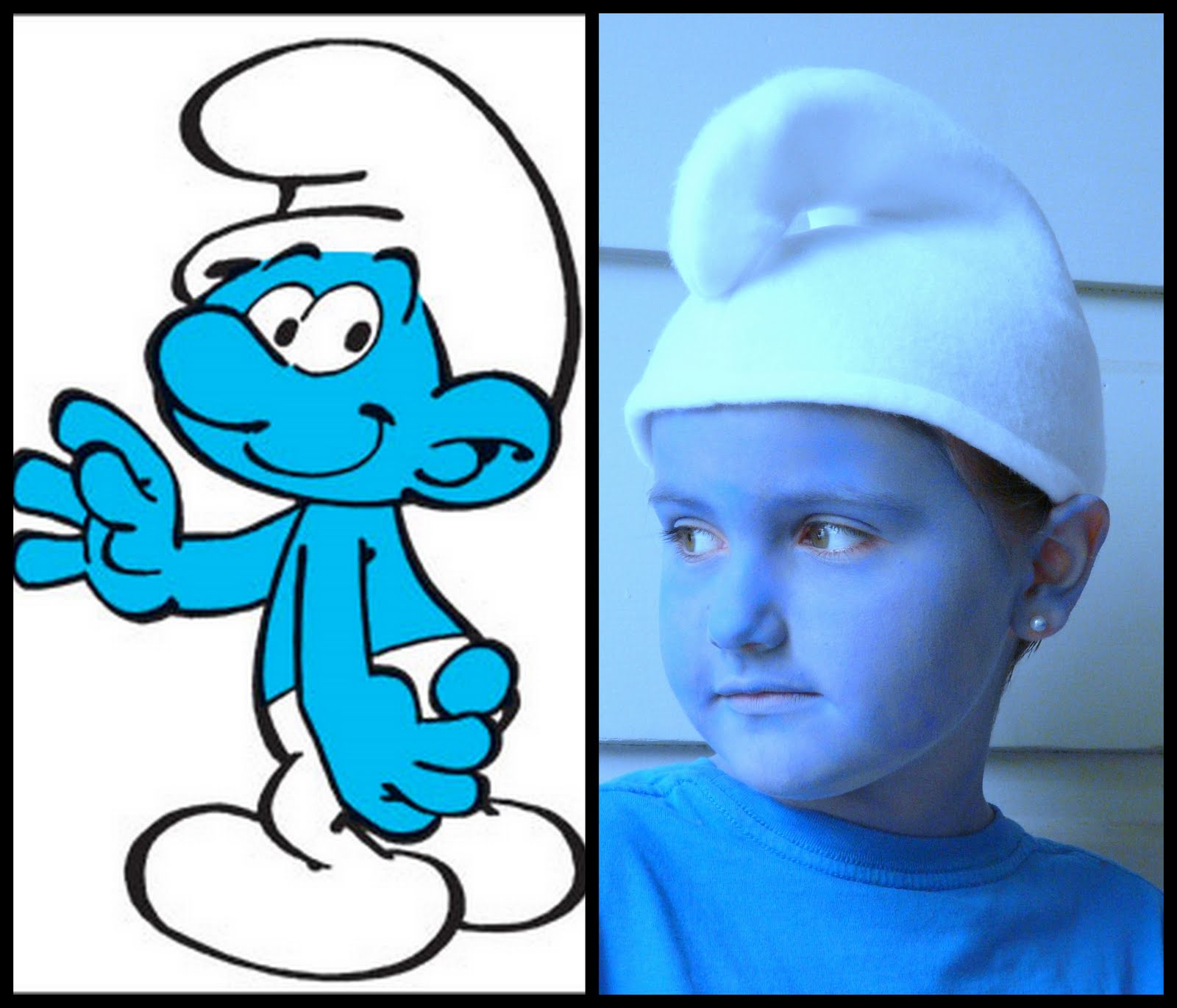 A Quick and Easy How-to for Making Your Own Smurf Hat.