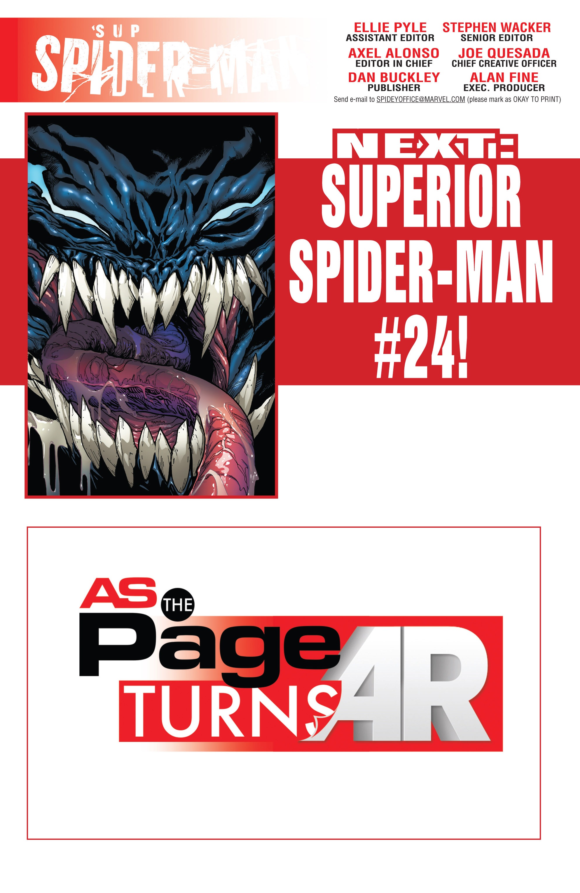 Read online Superior Spider-Man comic -  Issue #23 - 23