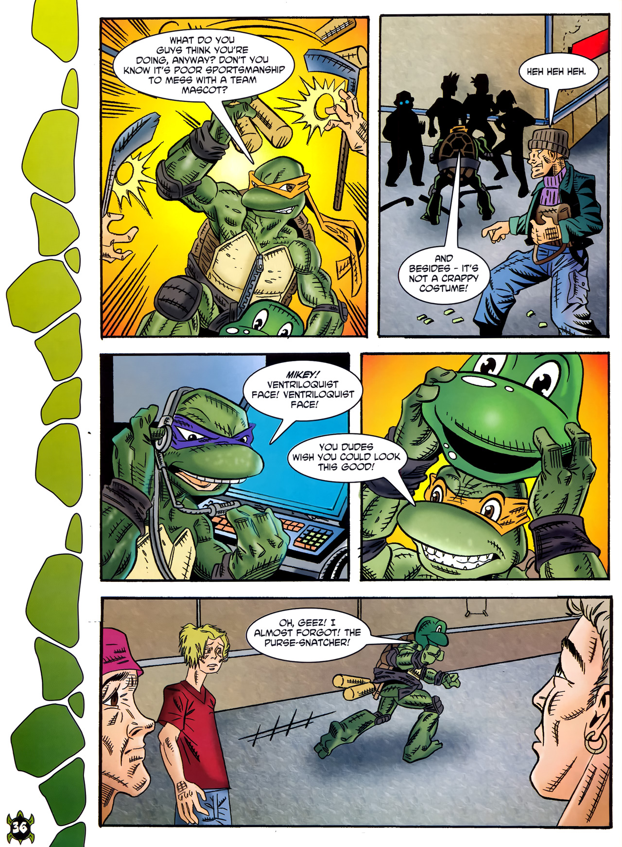 Read online Teenage Mutant Ninja Turtles Comic comic -  Issue #4 - 30