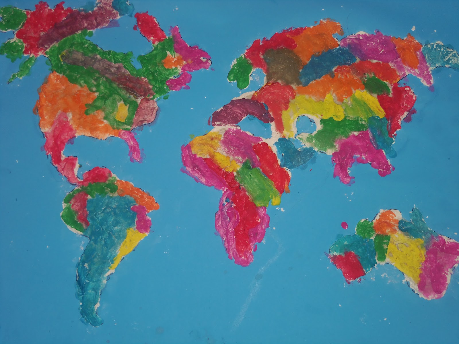 Mommy the Teacher: We are now official members of the Salt Dough Map Club!