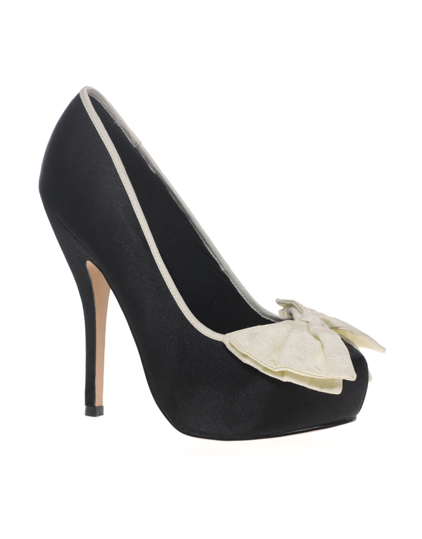asos bow shoes