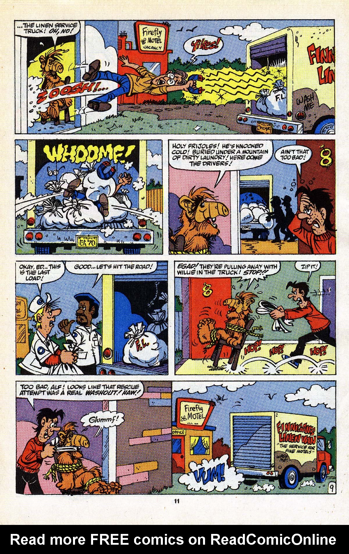 Read online ALF comic -  Issue #25 - 10