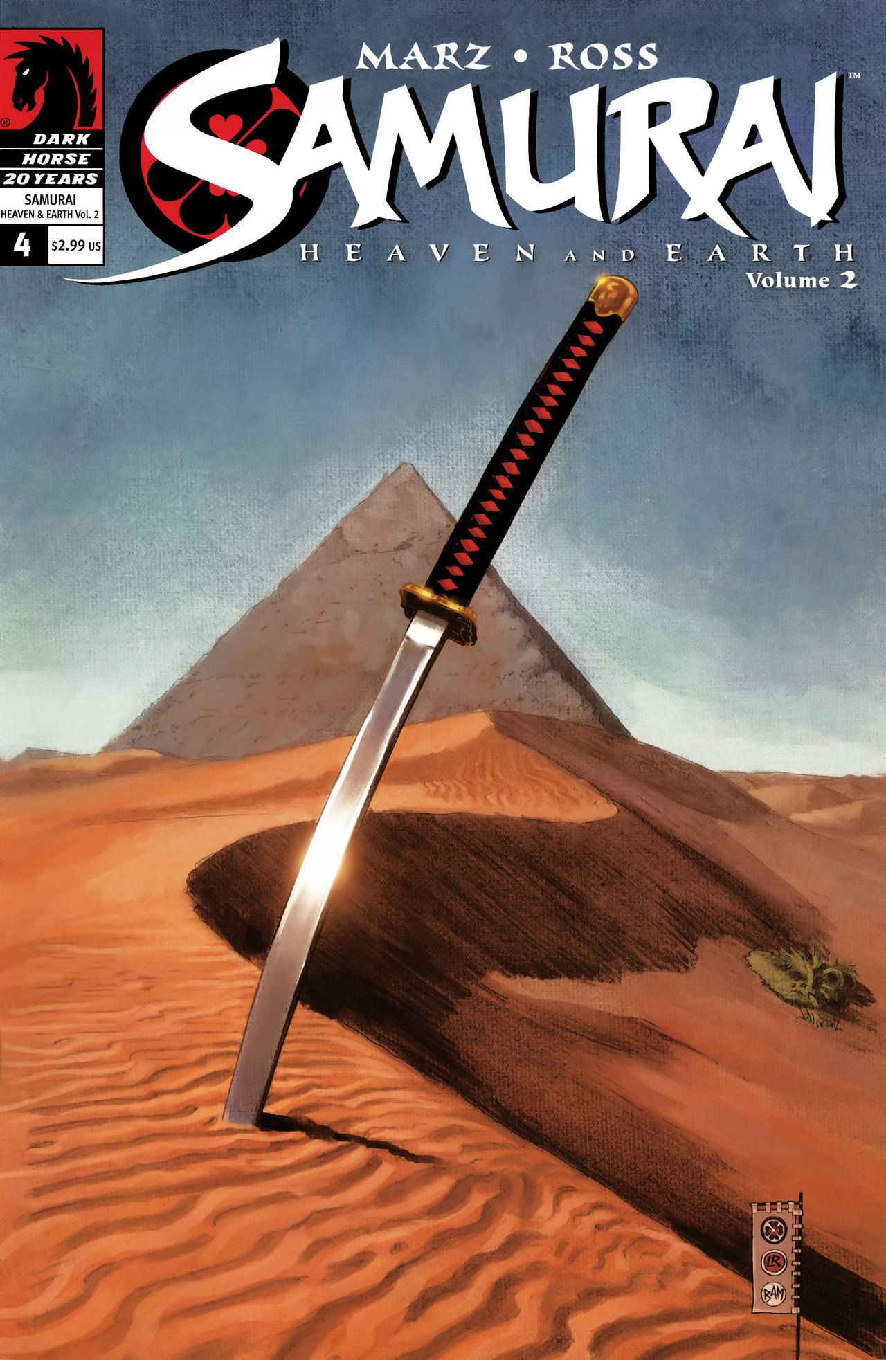 Read online Samurai: Heaven and Earth (2006) comic -  Issue #4 - 1