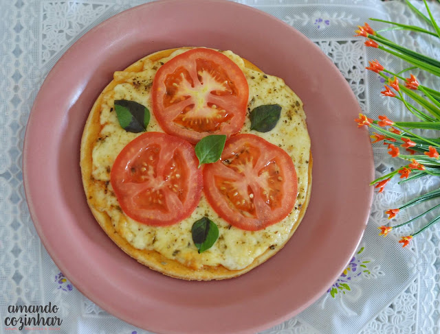 massa de pizza low carb