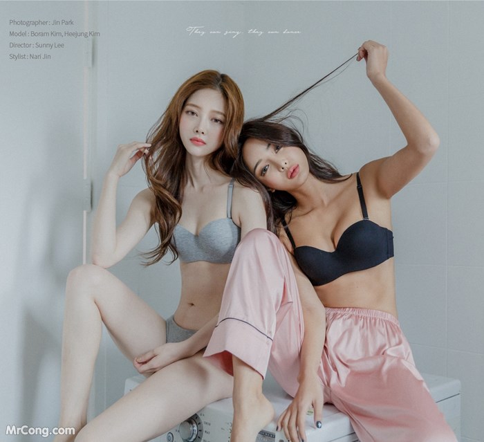 Beauties Kim Hee Jeong and Kim Bo Ram in underwear photos October 2017 (37 photos) photo 1-8