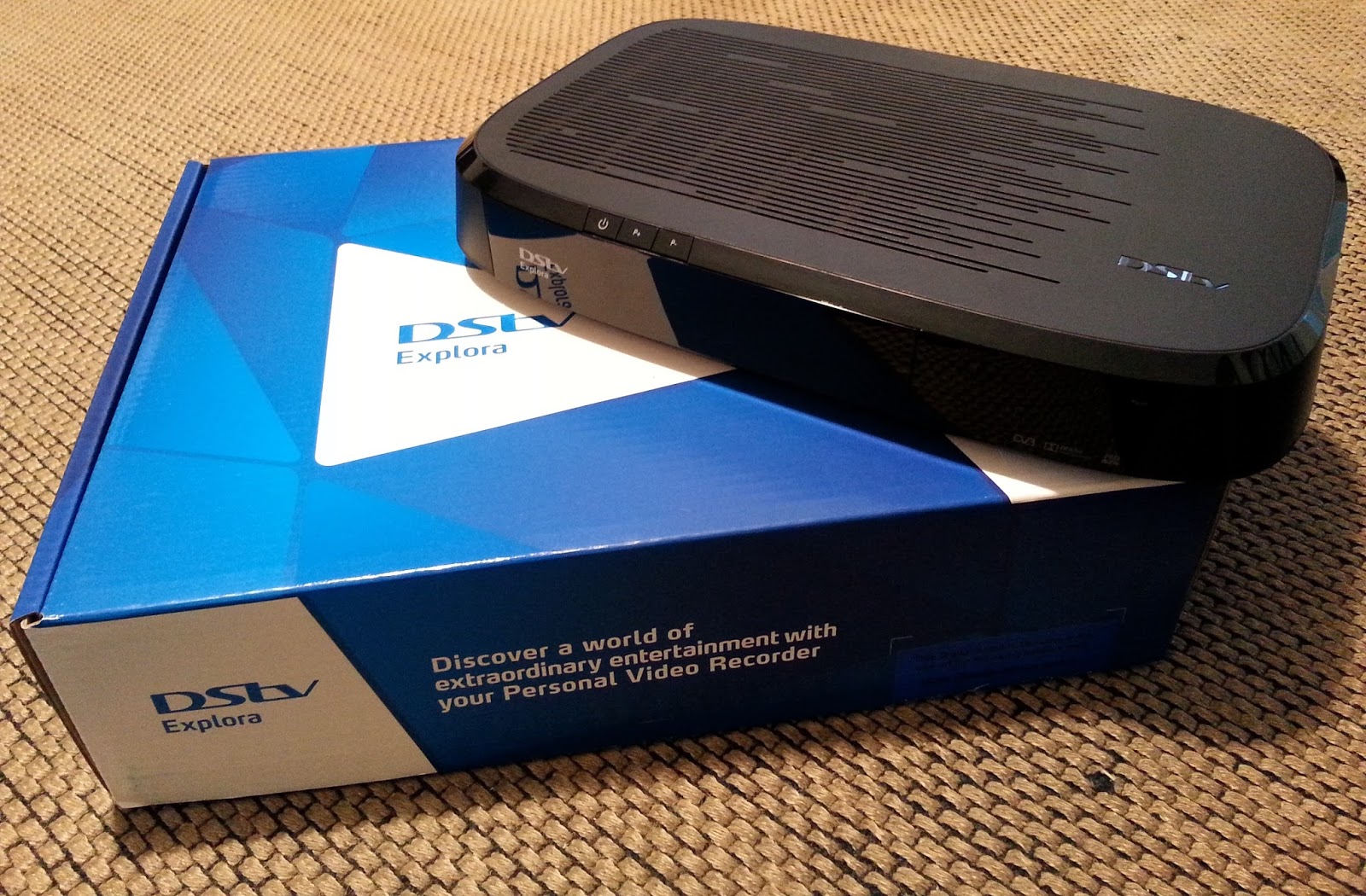Unboxing MultiChoice's newest Explora HD PVR decoder Exactly how it