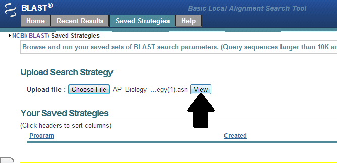 Mrs. Strong's AP Bio Lab Pages: BLAST Lab (AP Bio Lab #3)