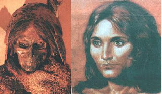 Redheaded Tocharian Mummy of the Uyghir Area, China