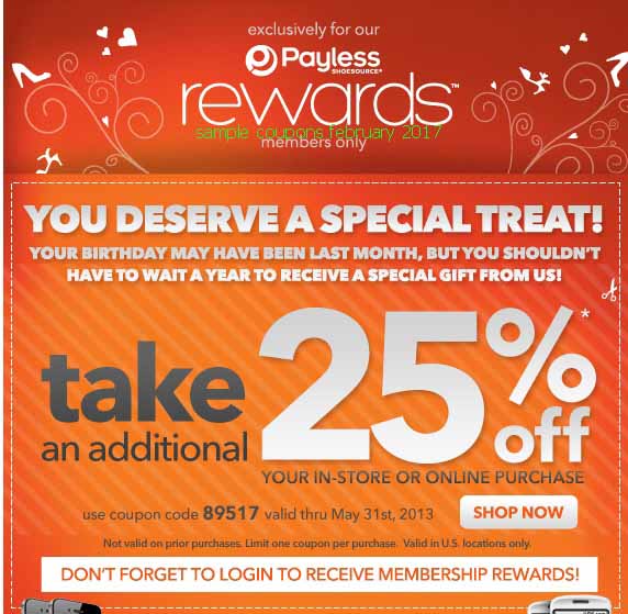 Free Promo Codes and Coupons 2023 Payless Shoes Coupons