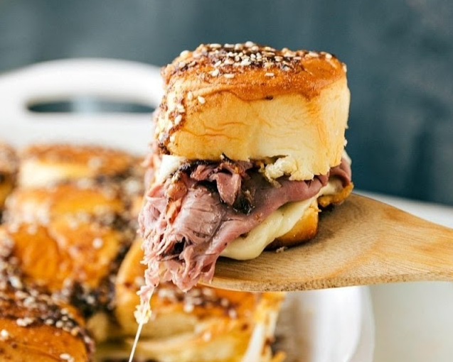 Easy French Dip Sliders