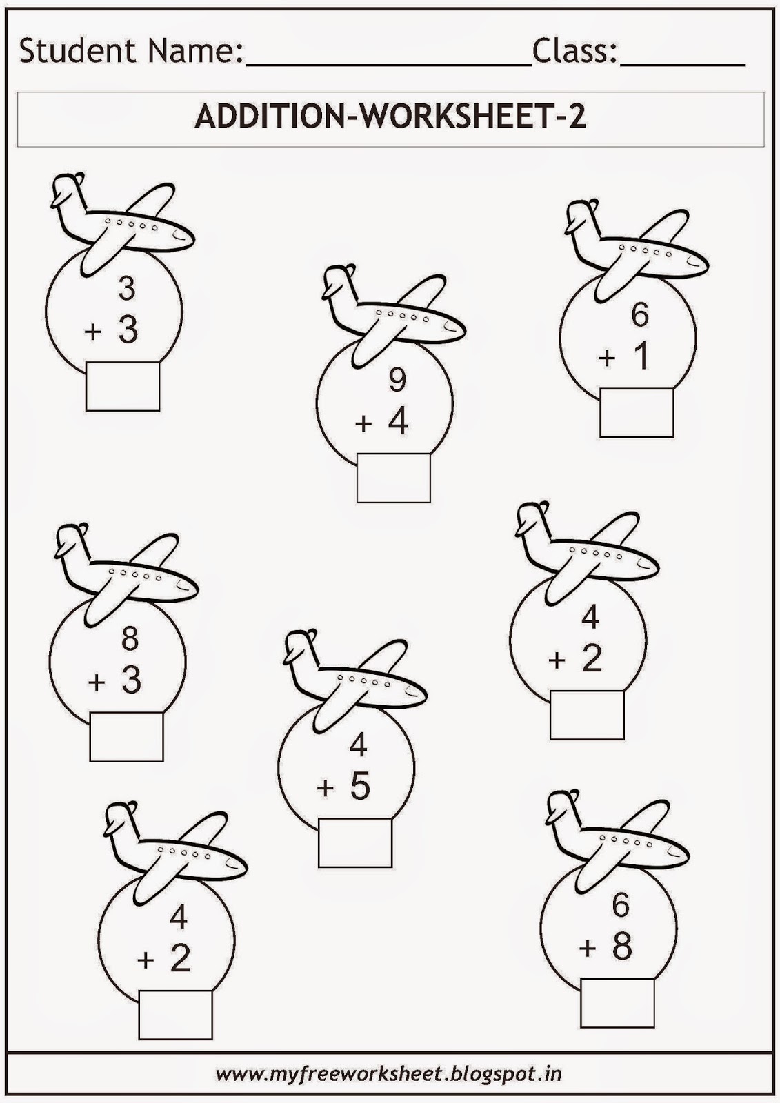 Grade 1 Maths Addition Picture Worksheets for free Printables online