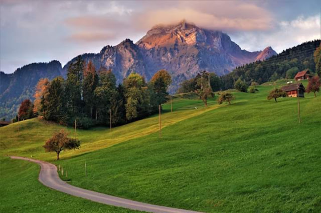 Gambar Pemandangan Alam Indah di Swiss Gunung Pilatus Mempesona Gambar Pemandangan Alam Indah di Swiss Gunung Pilatus Mempesona