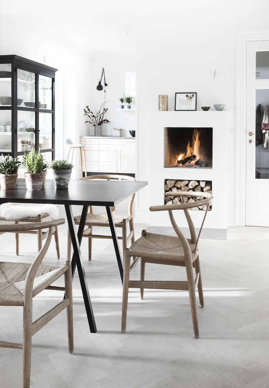 Wallpaper Wishbone chairs ikea For Android