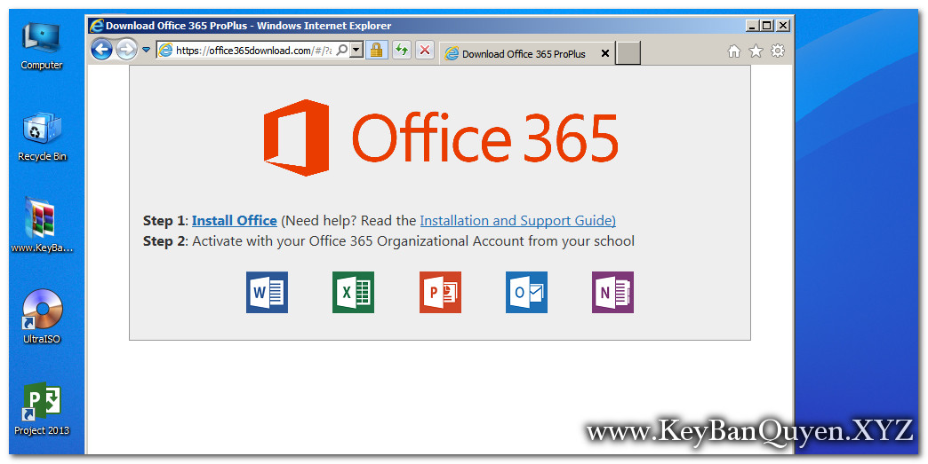 Hướng dẫn cài đặt Microsoft Office 365 Pro Plus Vĩnh Viễn.