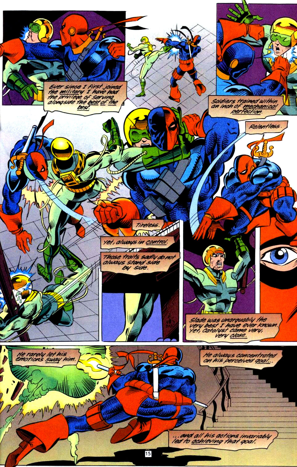 Read online Deathstroke (1991) comic -  Issue #37 - 16