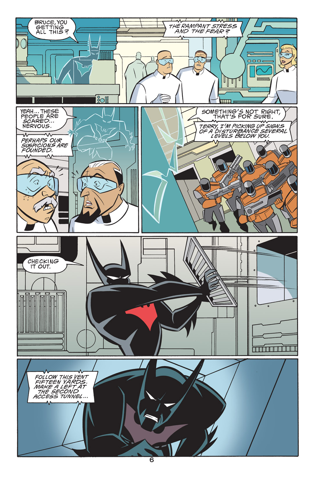 Read online Batman Beyond [II] comic -  Issue #15 - 7