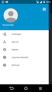 simpan riwayat pesan BBM