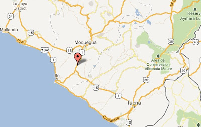 temblor hoy en perú en moquegua 22 setiembre 2012