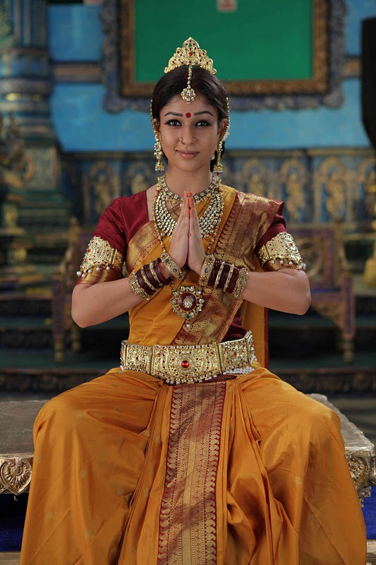 Actress Stills Nayanthara as Sita Sri Rama Jayam Movie