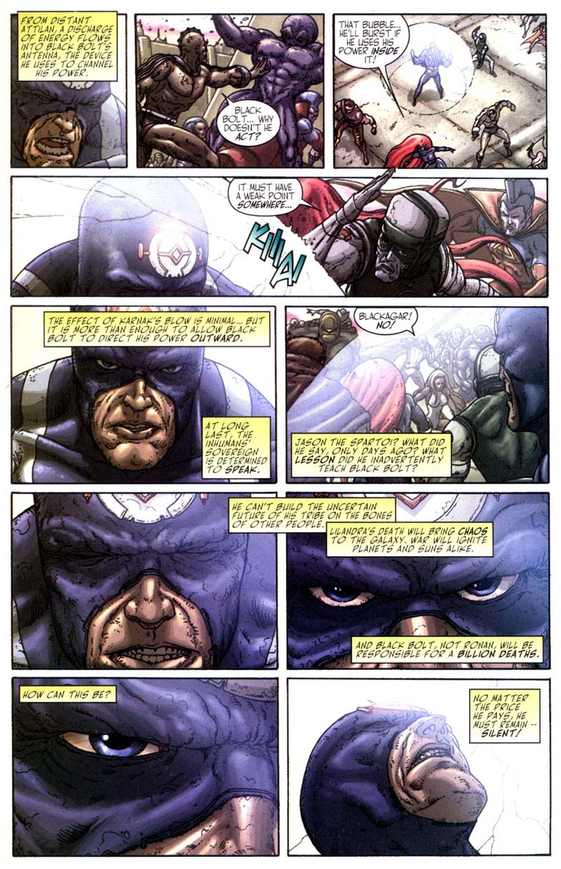 Read online Inhumans (2000) comic -  Issue #4 - 9