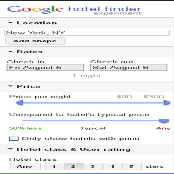 7CHIP Google Hotel FinderNew Google Search Tool to Find Best Hotels