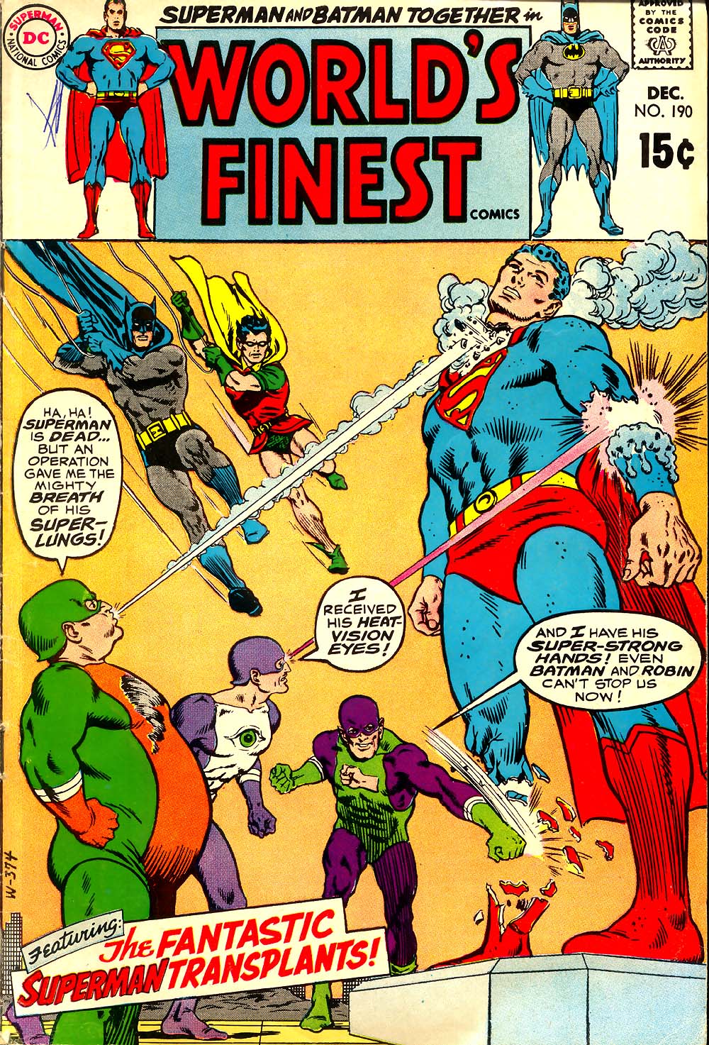 World's Finest Comics issue 190 - Page 1