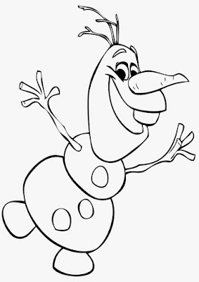 Sketsa Mewarnai Frozen Olaf Sketsa Mewarnai Frozen Olaf