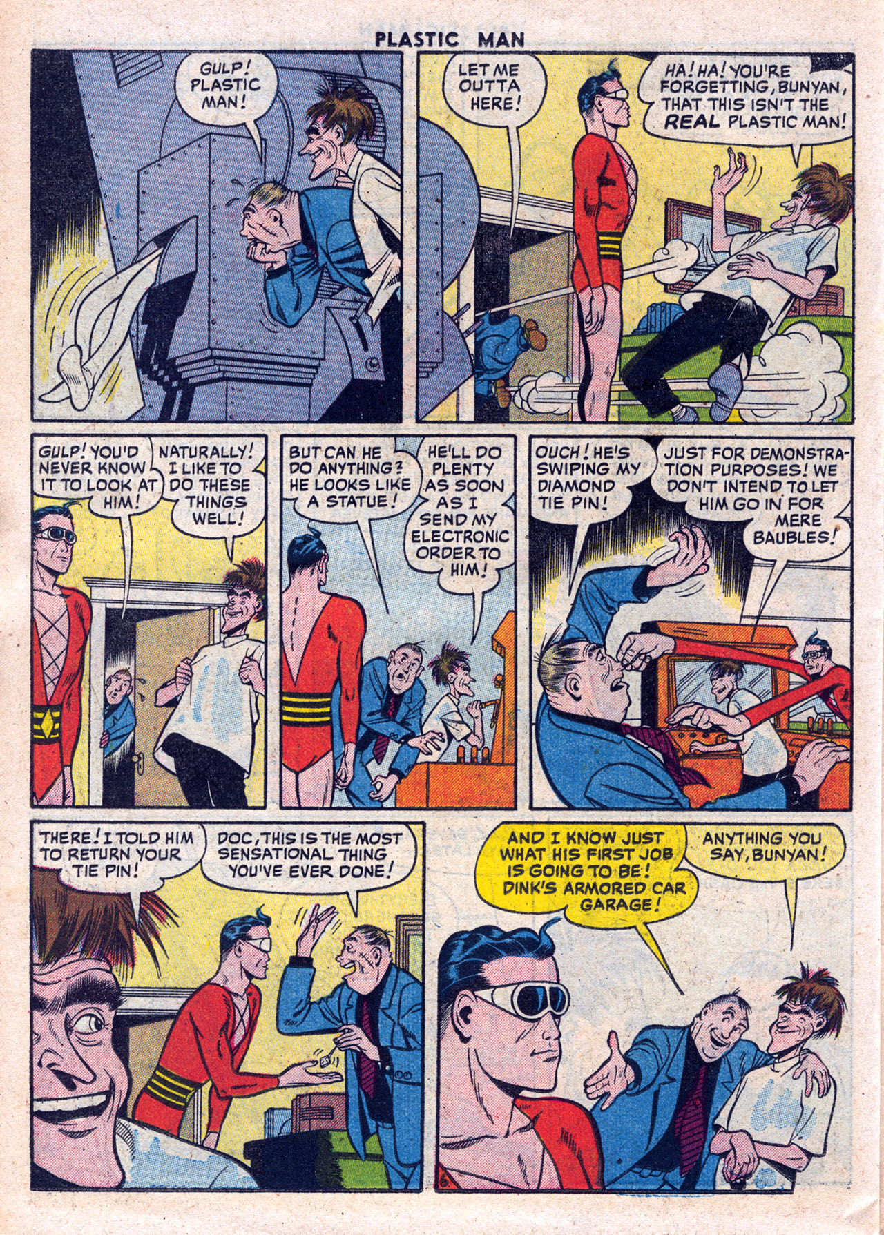 Read online Plastic Man (1943) comic -  Issue #58 - 26