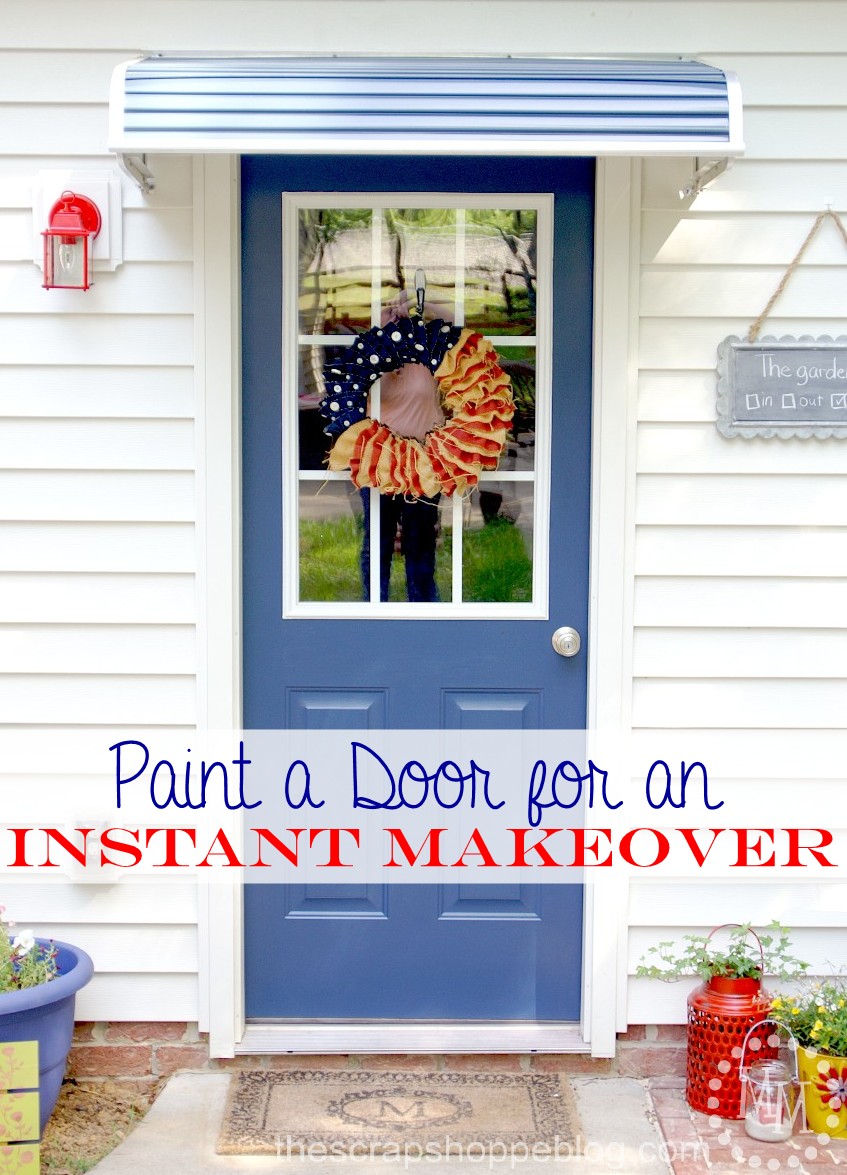 paint door instant makeover