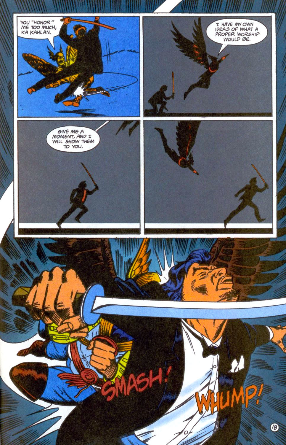 Read online Hawkworld (1990) comic -  Issue #15 - 19