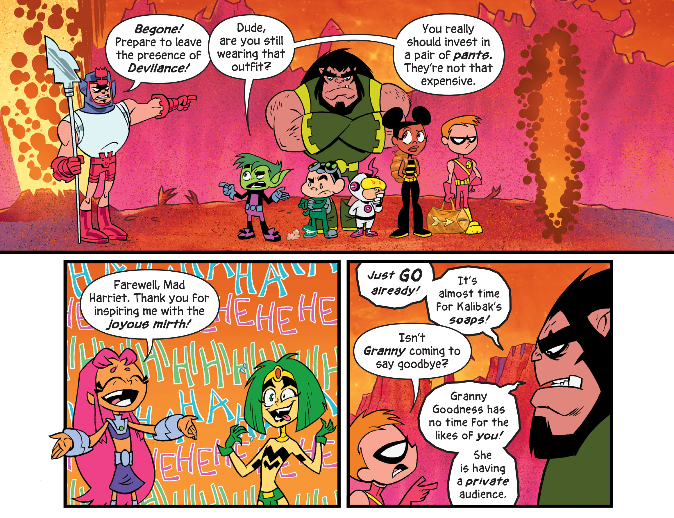 Read online Teen Titans Go! To Camp comic -  Issue #16 - 4