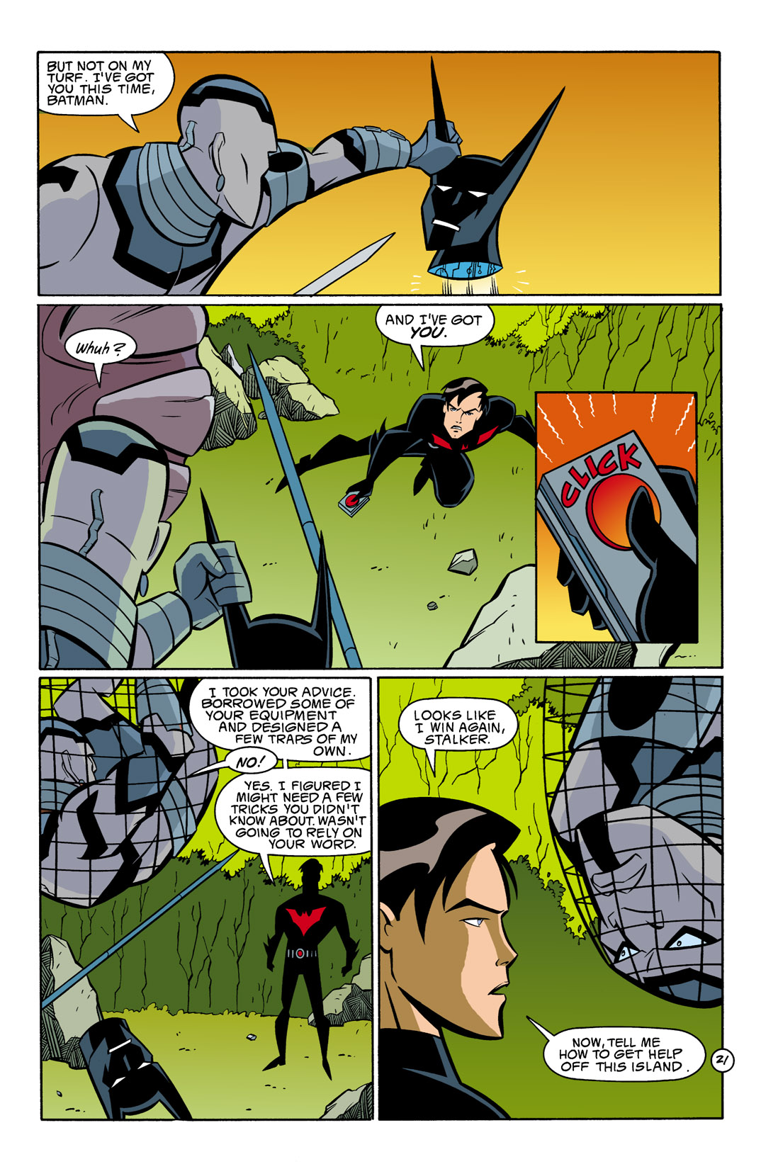 Read online Batman Beyond [II] comic -  Issue #6 - 22