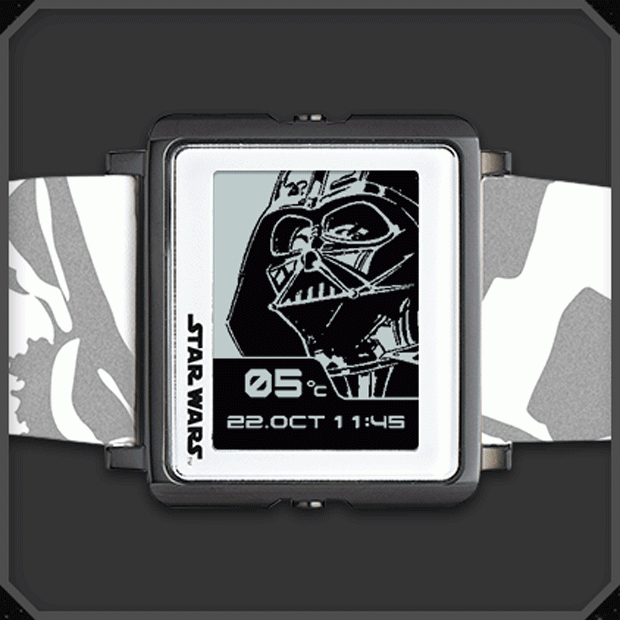 Alucinante serie modelos Reloj Star Wars