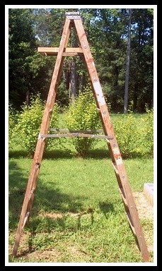 How to Repurpose a Large Ladder