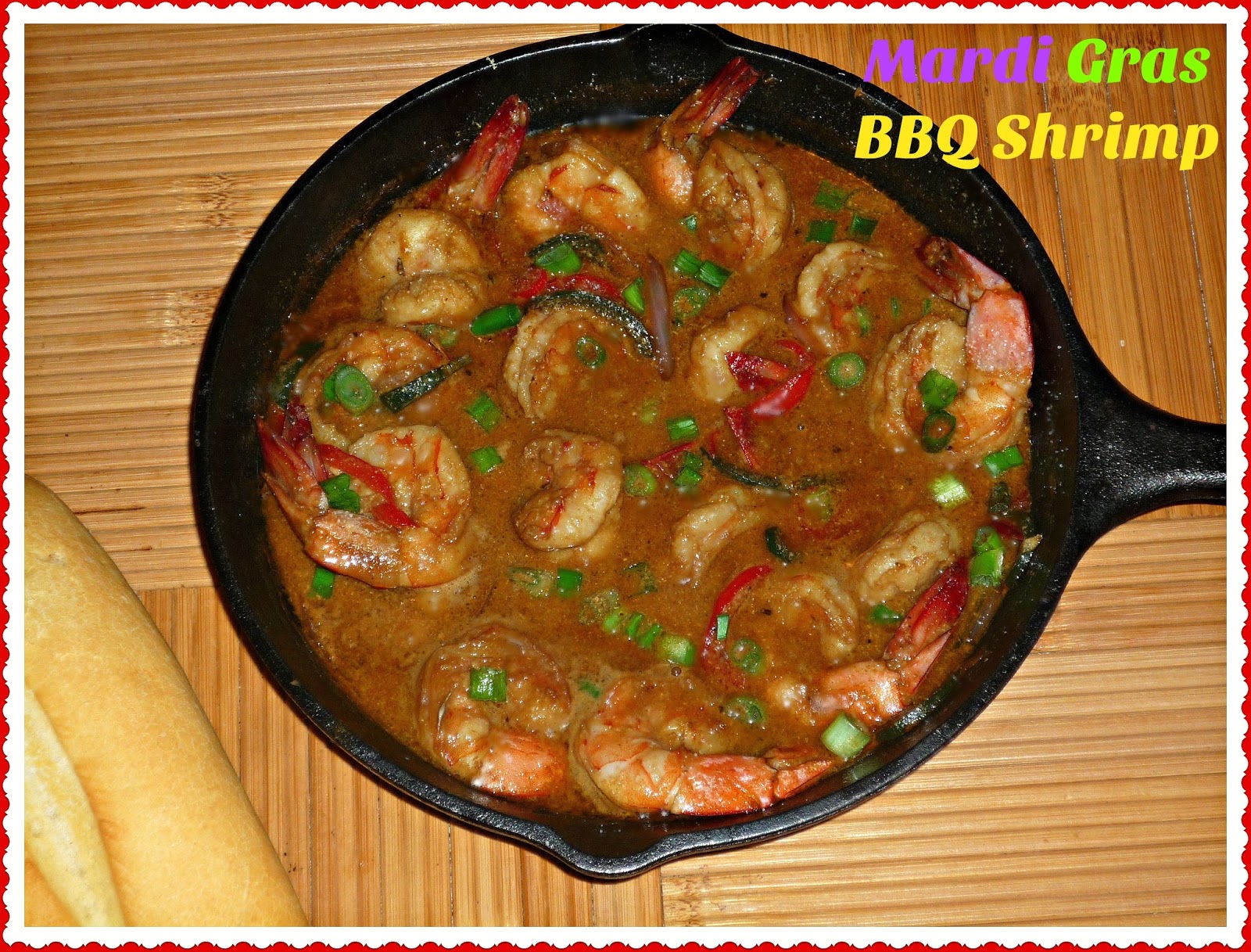 Mardi Gras BBQ Shrimp...Featuring Groomer's Seafood Cafe Delites