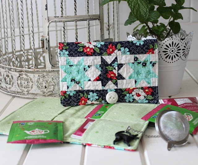 Revisiting My Tea Bag Wallet (Free Pattern) Threadbare Creations