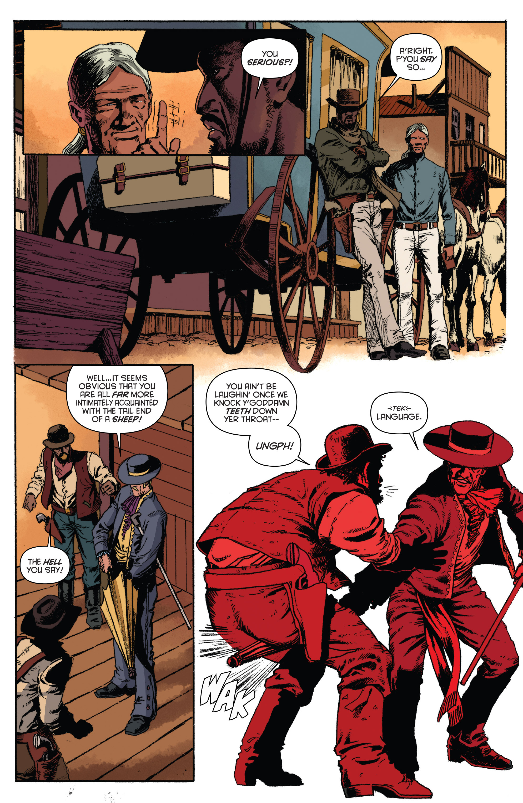 Read online Django/Zorro comic -  Issue #1 - 21