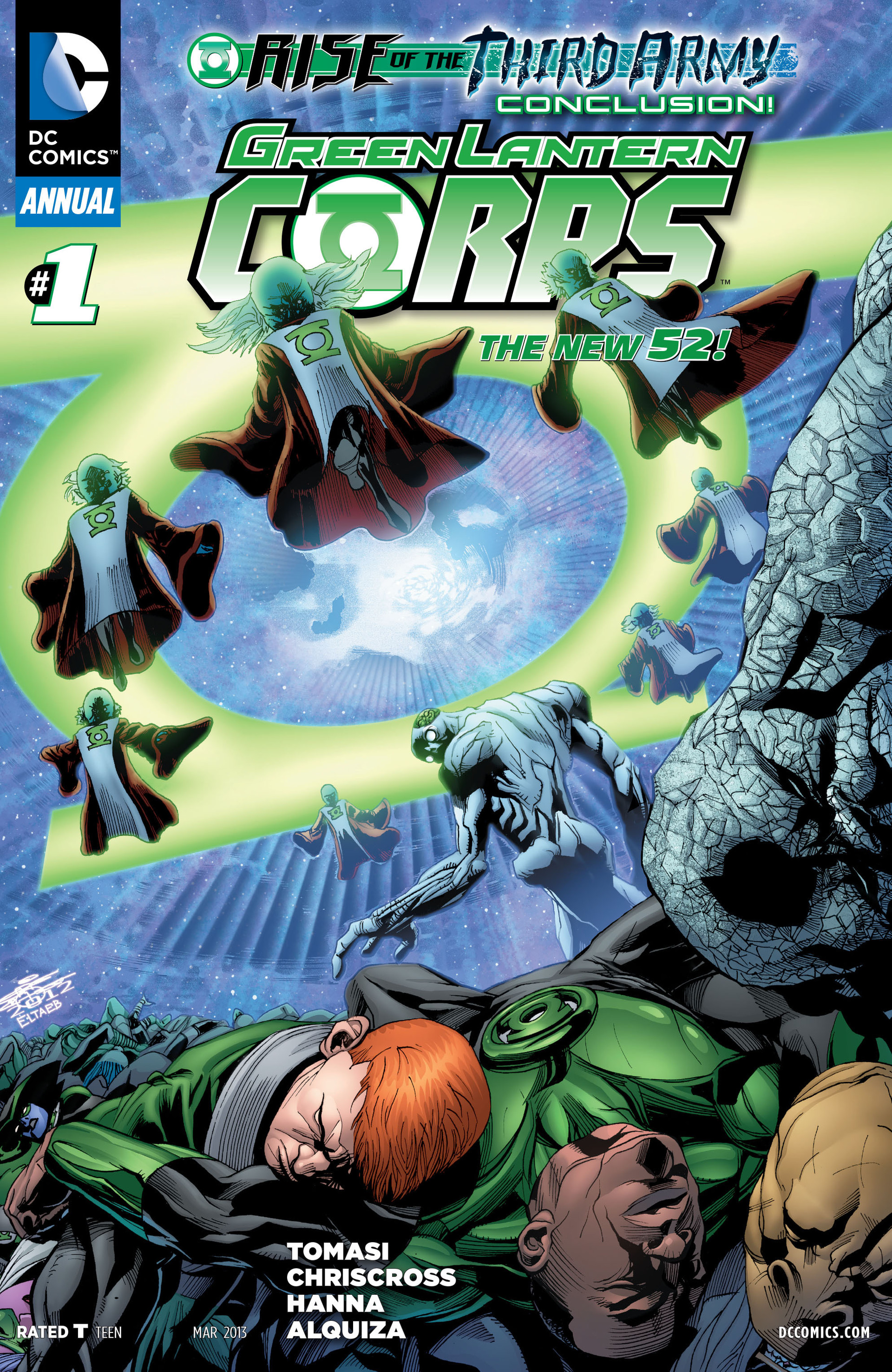 Read online Green Lantern Corps (2011) comic -  Issue # Annual 1 - 1