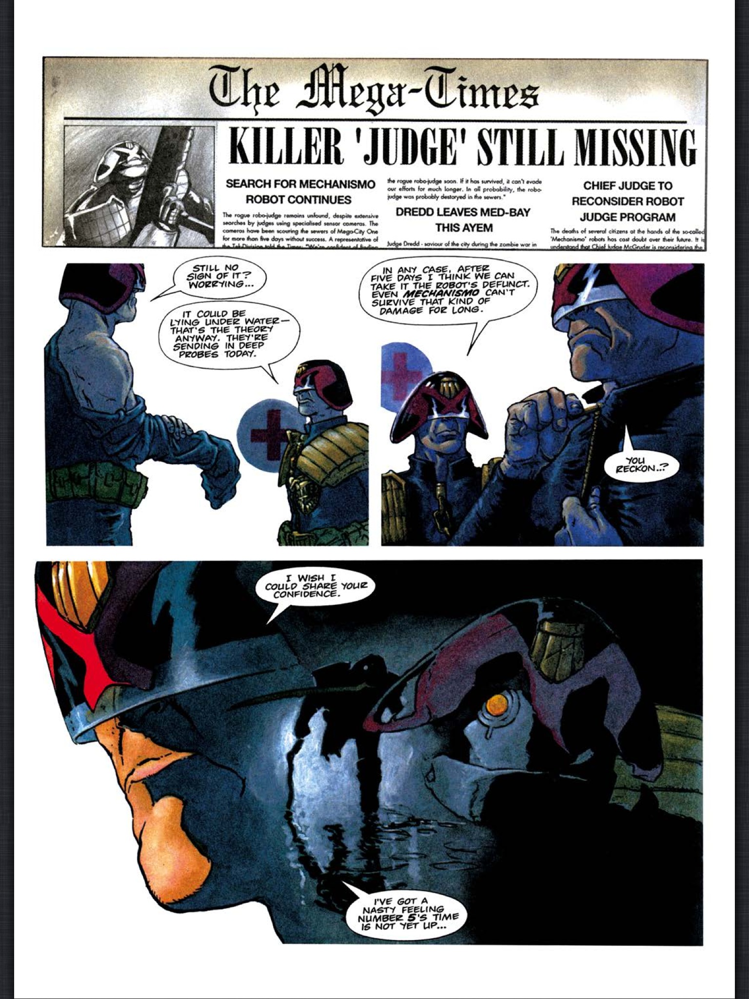 Read online Judge Dredd: The Complete Case Files comic -  Issue # TPB 18 - 302