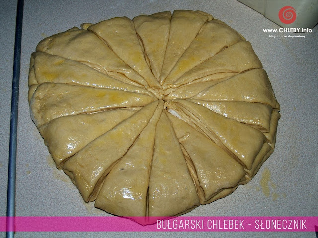 Bułgarski chlebek-słonecznik