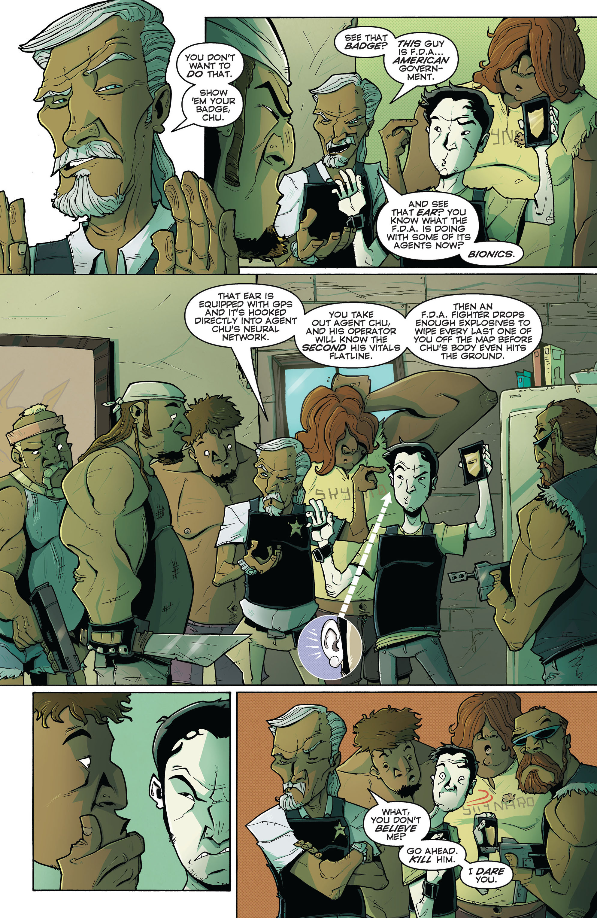 Read online Chew comic -  Issue #8 - 19