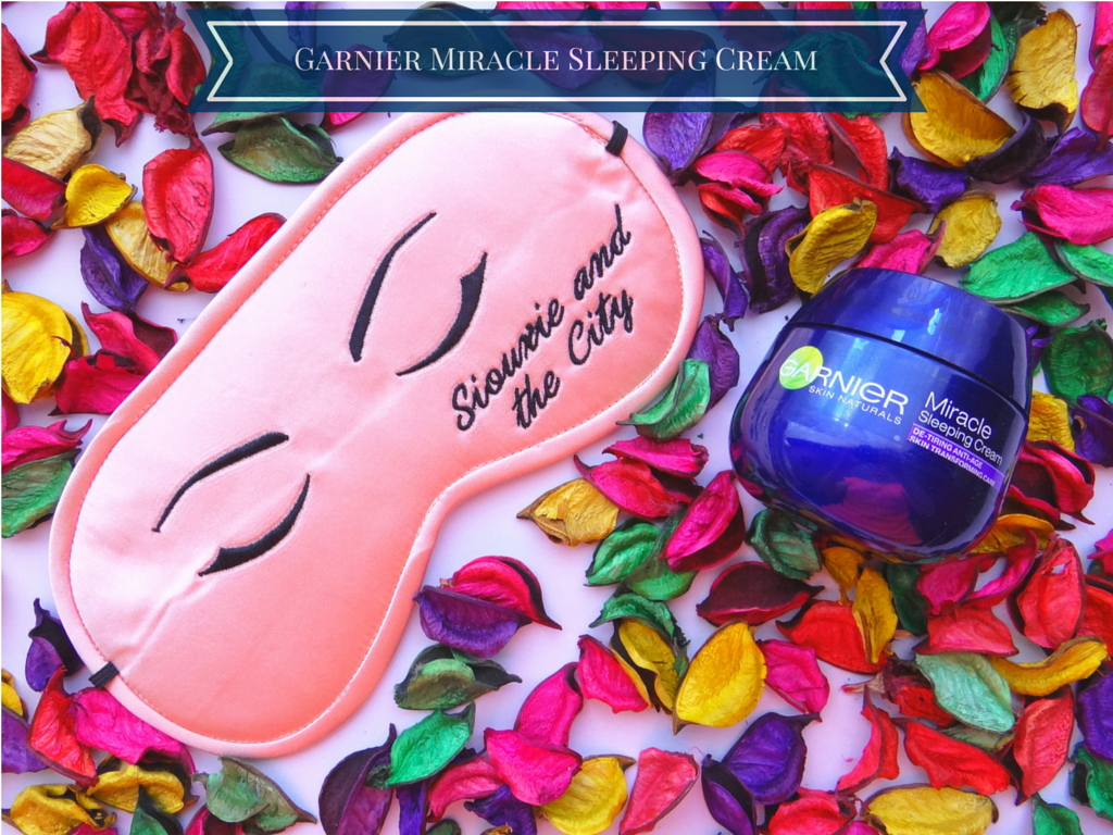 Metamorfoza przez sen czyli Garnier Miracle Sleeping Cream 