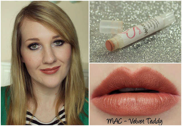 MAC Velvet Teddy lipstick swatch
