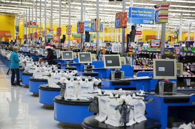 Dow Jones Update: Walmart Changes Workers Schedules
