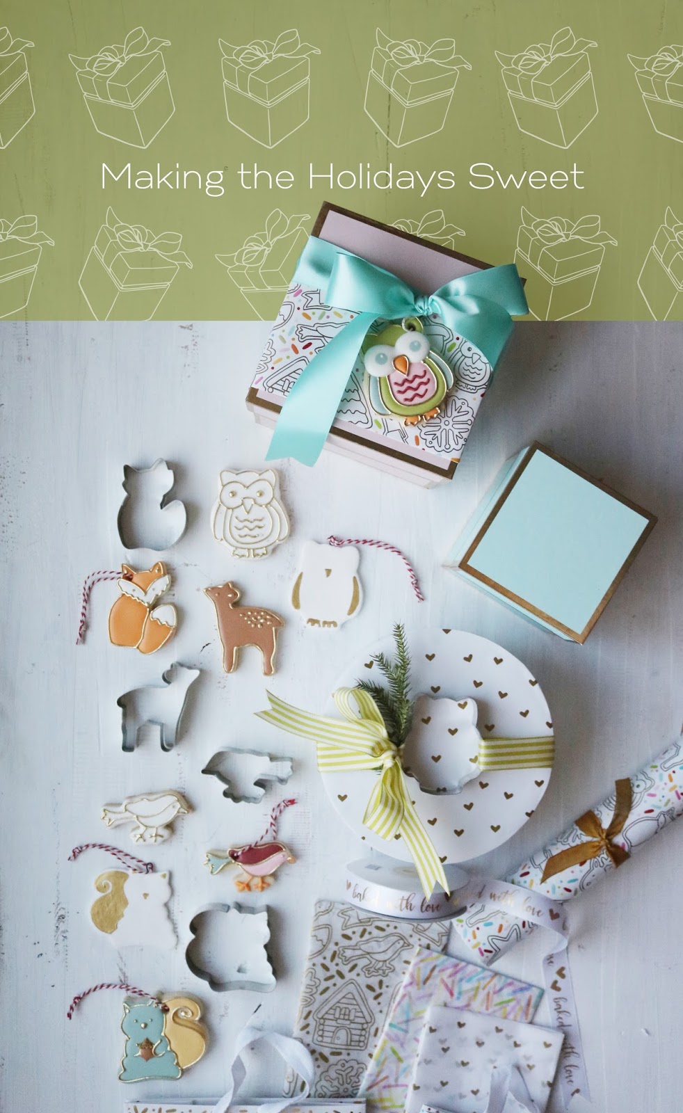 making the holidays sweet with the Sweet Life Collection | creativebag.com