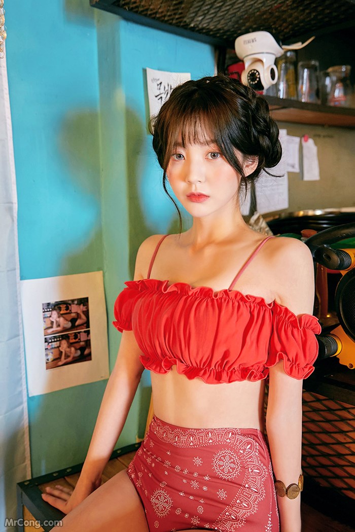 Lee Chae Eun&#39;s beauty in underwear photos in June 2017 (47 photos) photo 1-11