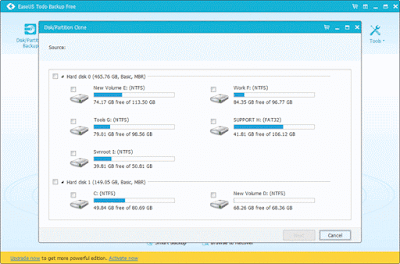 δωρεάν εφαρμογή backup και αντιγραφής HDD σε SSD δίσκων