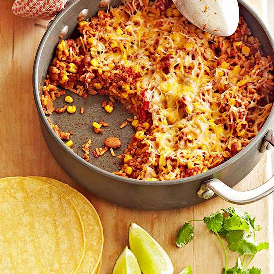Foodgasms MEXICAN SKILLET DINNER