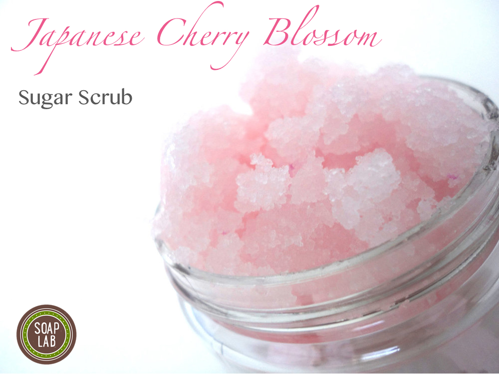 SoapLab Malaysia Japanese Cherry Blossom Sugar Scrub